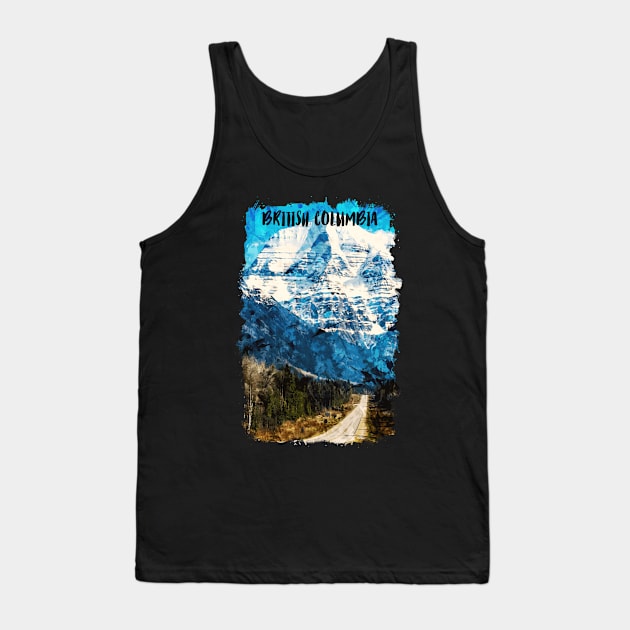 British Columbia Canada city watercolor Tank Top by NeedsFulfilled